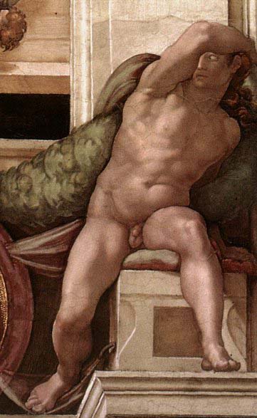 Michelangelo Buonarroti Ignudo